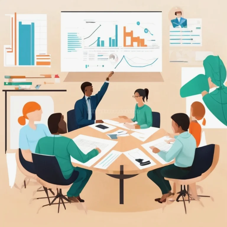 Person engaged in economic mindset training workshop